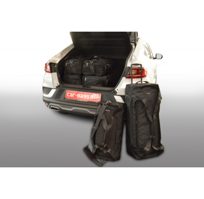 Set de bolsas de viaje Renault Arkana 2019-actualidad Pro.Line Piso del maletero ajustable en la posición más baja