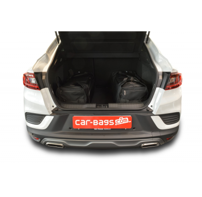 Set de bolsas de viaje Renault Arkana 2019-actualidad Pro.Line Piso del maletero ajustable en la posición más baja