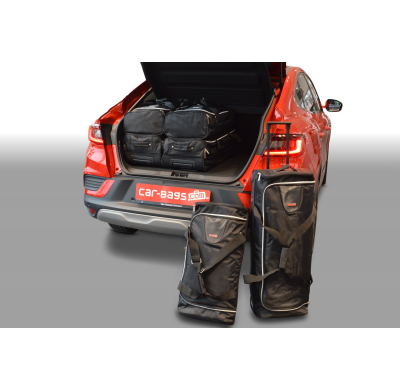 Set de bolsas de viaje Renault Arkana 2019-actualidad Piso del maletero ajustable en la posición más alta