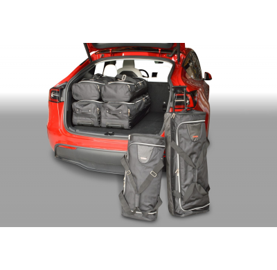 Set de bolsas de viaje Tesla Model Y 2020-actualidad hatchback 5 puertas Sin bota equipaje cubrir