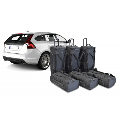 Juego de bolsas de viaje Volvo V60 I 2010-2018 familiar Pro.Line No para híbrido enchufable