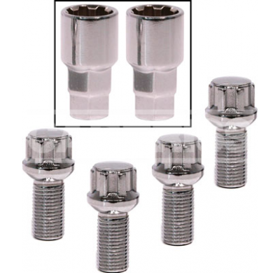 Antirrobo Rueda M12x15x26mm/Esferico