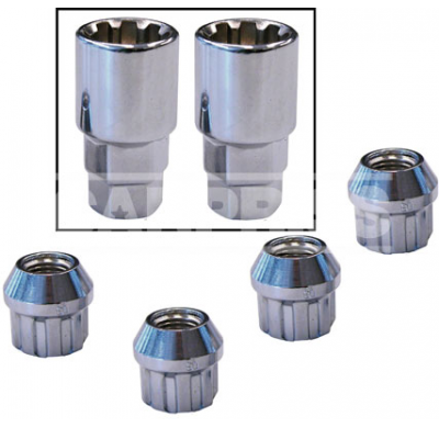 Antirrobo Rueda M14x15mm/Conico