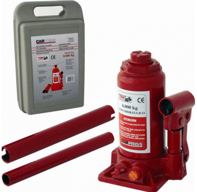 Gato Hidraulico Botella 6 T C/Maletin Ce
