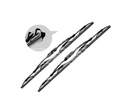 Juego 2 Limpiaparabrisas Grafito Estándar 48cm 19"