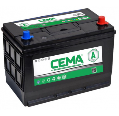 Bateria Cema Asia Referencia: Cb100.0j - Capacidad (Ah-20h) 100 - Arranque (A-En) 750 - Dimensiones: L(Mm) 306 - an (Mm) 175 - A