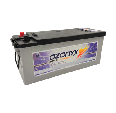 Bateria Ozonyx Agm Block 12v Referencia: Ozx195agm - Voltaje 12 - Capacidad (Ah-10h) 165 - (Ah-100h) 195 - Dimensiones: L(Mm) 51