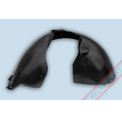 Paso Rueda Interior Skoda Octavia Ii Desde 2004, Pre-Facelift/Facelift,  Delantero Izquierdo, Parte Trasera  Año: