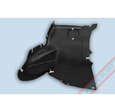 Paso Rueda Interior Vw Golf Vi Hatchback / Variant Desde 2008,  Delantero Izquierdo, Parte Frontal    Año: