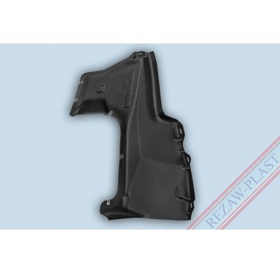 Protector De Carter Plastico Seat Ibiza Parte Izquierda - Motor Gasolina 16v, Motor Diésel 16v  Año:1999 - 2002