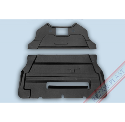 Protector De Carter Plastico Peugeot 406 Hb 4p, Break 5p, (Protector 2 Piezas),  Diésel 
Motor Gasolinas Ew12jw (2,2l Inyección)