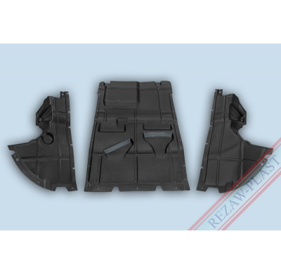 Protector De Carter Plastico Peugeot Boxer Iii Set Completo - Gasolina, Diésel   Año:2006 - 2011