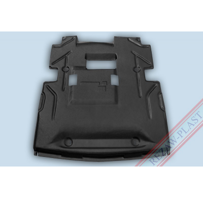 Protector De Carter Plastico Mercedes W124 Gasolina Sin Aire Acondicionado, Versión E200 Kombi; E230; E230 Kombi; E260; E300 Kom