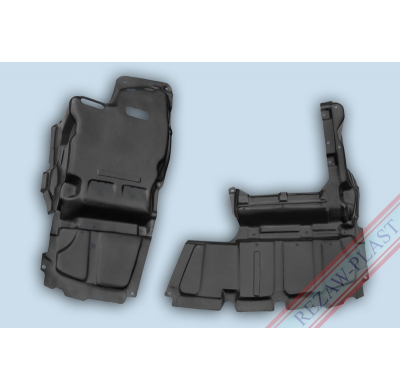 Protector De Carter Plastico Toyota Avensis   Full Set, Gasolina- : 2,0l/16v  Año:2003  2008