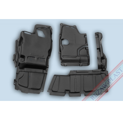 Protector De Carter Plastico Toyota Avensis   Full Set, Diésel  Motor 2,2l Turbo  Año:2003  2008