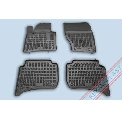 Alfombrillas Goma Negra Porsche Cayenne Ii Desde 2010 4-Piezas