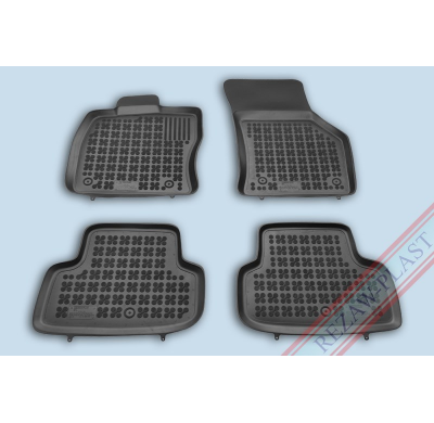 Alfombrillas Goma Negra Vw Golf Vii Desde 2012 4-Piezas