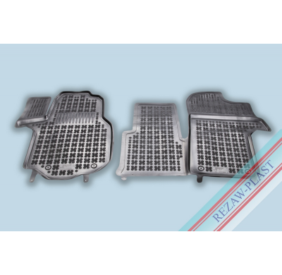 Alfombrilla Caucho Volkswagen Crafter Ii Delante 2/3 Personas (1 Fila De Asientos) Con Material Extra En El Lado Del Conductor A