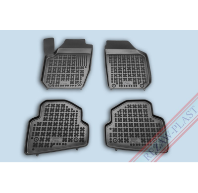 Alfombrillas Goma Negra Skoda Fabia Ii  03/2007  2014 4-Piezas