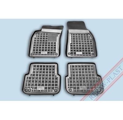 Alfombrillas Goma Negra Audi A6 Avant/Station Wagon 2004 - 2008 4-Piezas