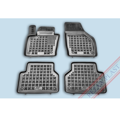 Alfombrillas Goma Negra Audi Q3 Desde 2011 4-Piezas