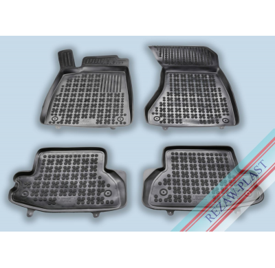 Alfombrillas Caucho Color Negro Con Clips Audi A5 Coupe  Desde  2016-...