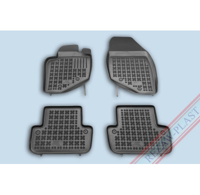 Alfombrillas Goma Negra Volvo S60 2001-03/2009 4-Piezas