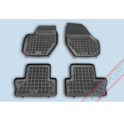 Alfombrillas Goma Negra Volvo V60 Desde 2011 4-Piezas