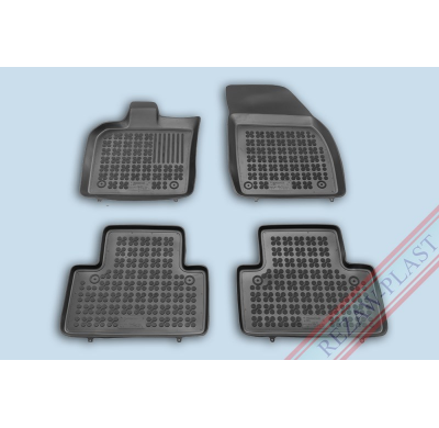 Alfombrillas Goma Negra Volvo V50 Ii Desde 2004 4-Piezas
