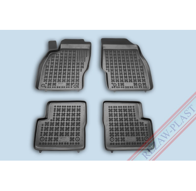 Alfombrillas Goma Negra Opel Corsa D Desde 10/2006  4-Piezas