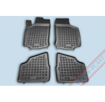 Alfombrillas Goma Negra Opel Corsa C 2000 - 2006 4-Piezas