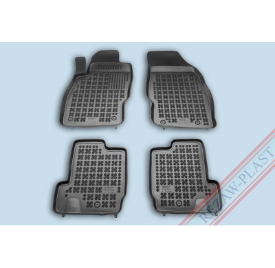 Alfombrillas Goma Negra Opel Adam Desde 2013 4-Piezas
