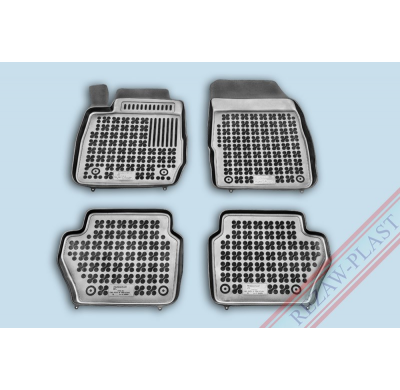 Alfombrillas Goma Negra Ford Fiesta Vii Desde 08/2008 4-Piezas