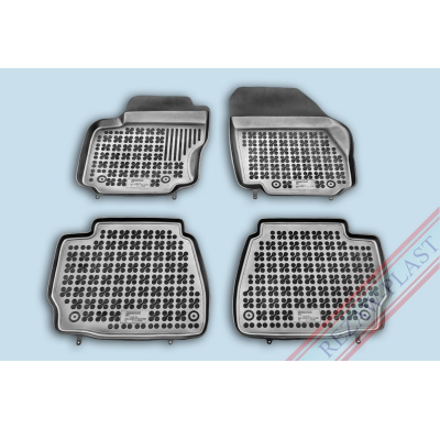 Alfombrillas Goma Negra Ford Mondeo Iv 06/2007  2014 4-Piezas