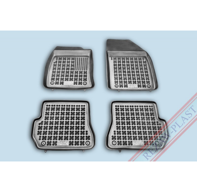 Alfombrillas Goma Negra Ford Fiesta Vi 2002-2006 Pre Facelifting 4-Piezas