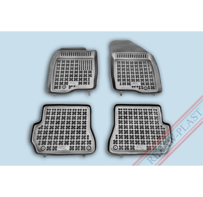 Alfombrillas Goma Negra Ford Fusion I 2002-2005 Pre Facelifting 4-Piezas
