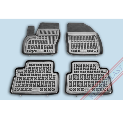 Alfombrillas Goma Negra Ford C-Max / Ford C-Max 2003 - 2010 4-Piezas