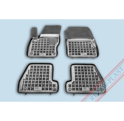 Alfombrillas Goma Negra Ford Focus Iii Desde 2011 4-Piezas