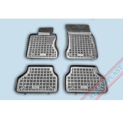 Alfombrillas Goma Negra Bmw 5  (E61) 2003-2014 4-Piezas