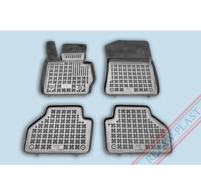 Alfombrillas Goma Negra Bmw X3 Ii (F25) Desde 2011 4-Piezas