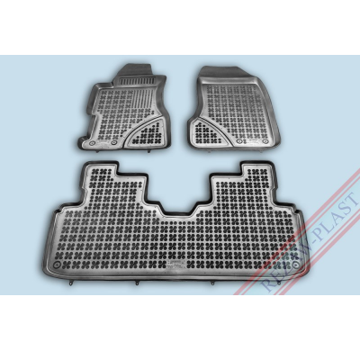 Alfombrillas Goma Negra Honda Civic 5p 2001-2005 3-Piezas
