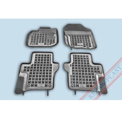 Alfombrillas Goma Negra Honda City V Desde 2008 4-Piezas