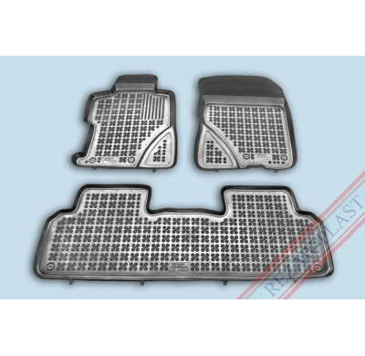 Alfombrillas Goma Negra Honda Civic Sedan 2006-2011 3-Piezas
