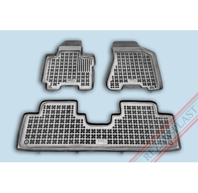Alfombrillas Goma Negra Kia Sportage 2004-2010 3-Piezas