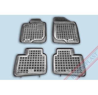 Alfombrillas Goma Negra Kia Optima Iii / Magentis Iii Desde 2012 4-Piezas