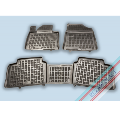 Alfombrillas Caucho Color Negro Con Clips Kia Optima Iv Desde 2015 4 Piezas