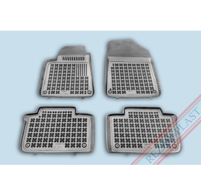 Alfombrillas Goma Negra Citroen C6 Desde 2005 4-Piezas