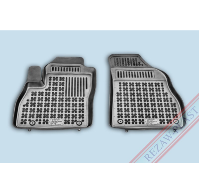 Alfombrillas Goma Negra Peugeot Bipper Cargo Versión Desde 2007 -Delante 2-Piezas