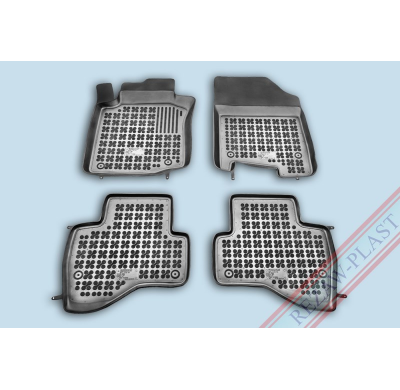 Alfombrillas Goma Negra Peugeot 107 Desde 11/2008 4-Piezas