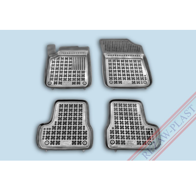 Alfombrillas Goma Negra Citroen C3  Ii Desde 2009 4-Piezas